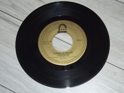 Claude Leveillee Cette Greve / La Nuit L'hiver Vinyl 7'' 45 RPM