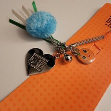 Gwen Stefani OC Girl Phone Charm Harajuku Lovers Orange 2006 Limited Edition