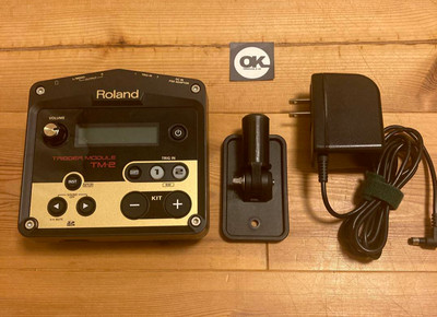 Roland TM-2 With Case Drum Trigger Module Acoustic Electronic Hybrid Drum Kit