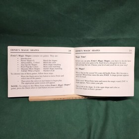 NES Nintendo Sesame Street 123 Instruction Manual Only no game