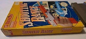1989 NES Nintendo Shooting Range BOX GAME (NO MANUAL)
