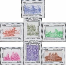 Cambodge 1958-1964 (complète.Edition.) neuf avec gomme originale 1999 temple et 