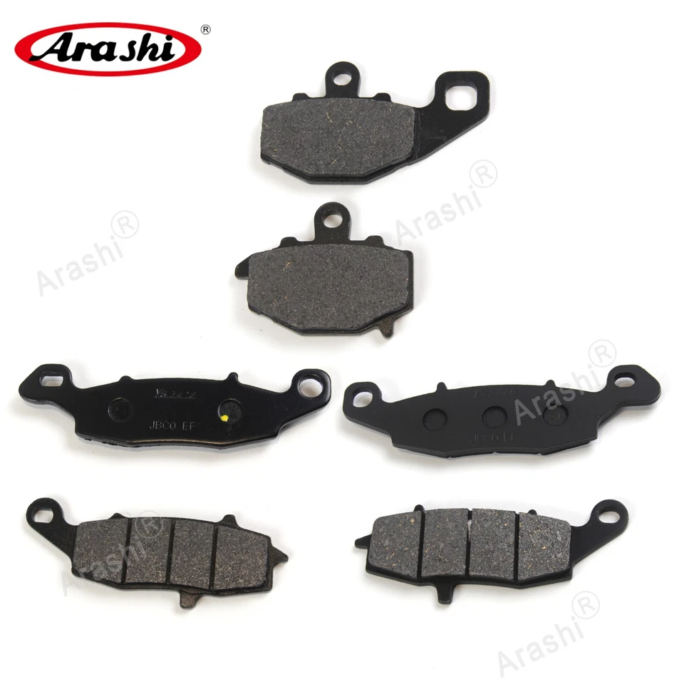 para Kawasaki VERSYS 650 2007-2014 Rotor de freio dianteiro traseiro + Pastilhas de freio orgânicas - Imagem 2 de 4