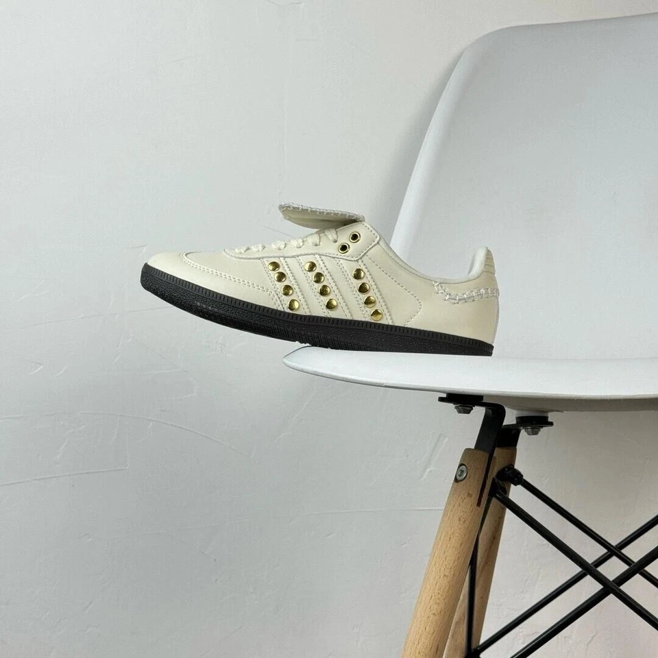 Adidas Samba Gales Bonner Paquete Tachonado - Crema-Blanco Crema IG4304-NUEVO CON CAJA Foto 4 de 4