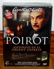 Poirot Murder On The Orient Express Agatha Christie DVD Book Original New