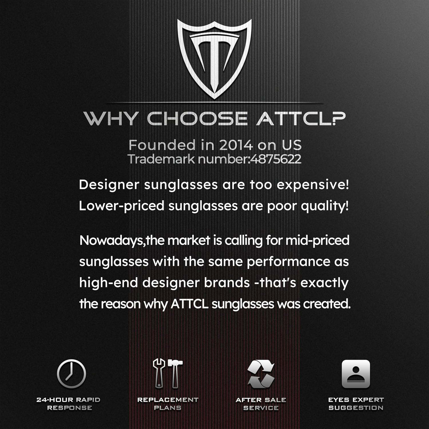 Occhiali Da Sole Polarizzati Uomo - Montatura TR90 Rettangolare Leggera E Resistente - Foto 6