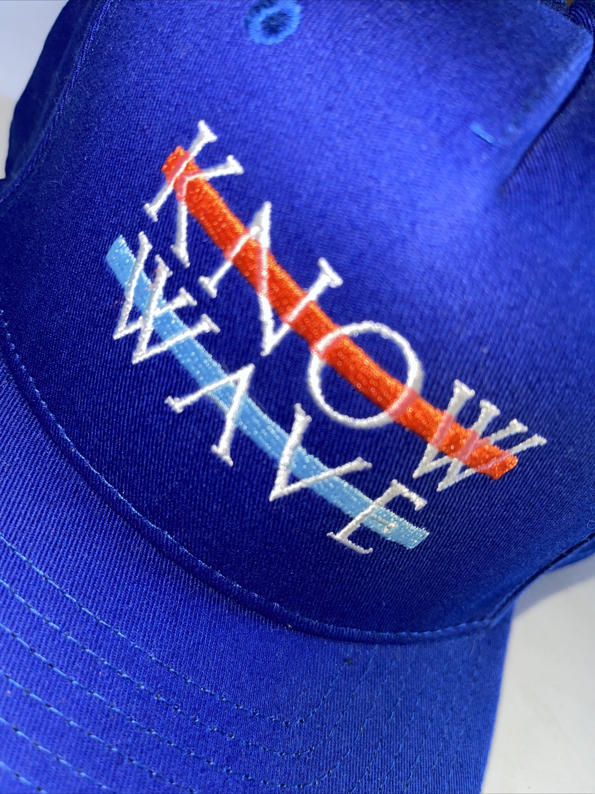 Know Wave Cap Hat Rare Vtg Japan Box Logo Irak aNYthi… Gem