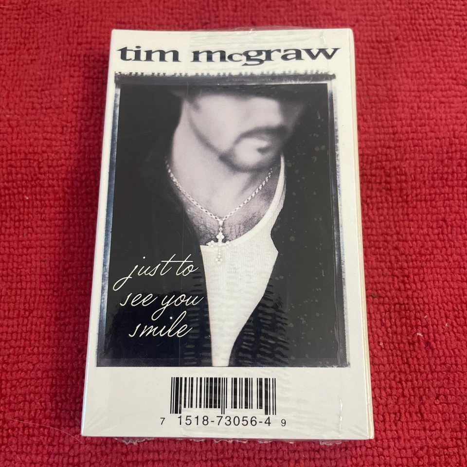 Factory Sealed Cassette Tape Single Tim McGraw One Of These Days Curb Records - Image 2 of 3