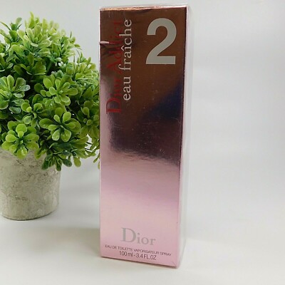 Christian Dior Addict 2 Eau Fraiche Eau De Toilette EDT Spray 3.4