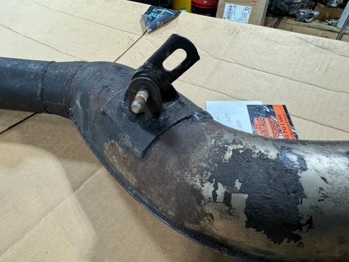 1975 Can-Am MX-2 175cc OEM Exhaust Down Pipe with Brackets Nice Condition - Used - Afbeelding 4 van 18