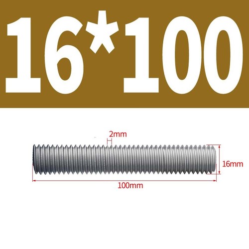 A2 Stainless Steel Threaded Rod Full Thread Studding Bar M10 M12 M14 M16 M18 M20 - Picture 88 of 133