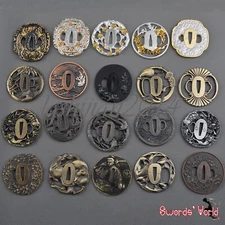 High Quality Zinc Alloy Tsuba Hand Guard For Japanese Katana Samurai Sword