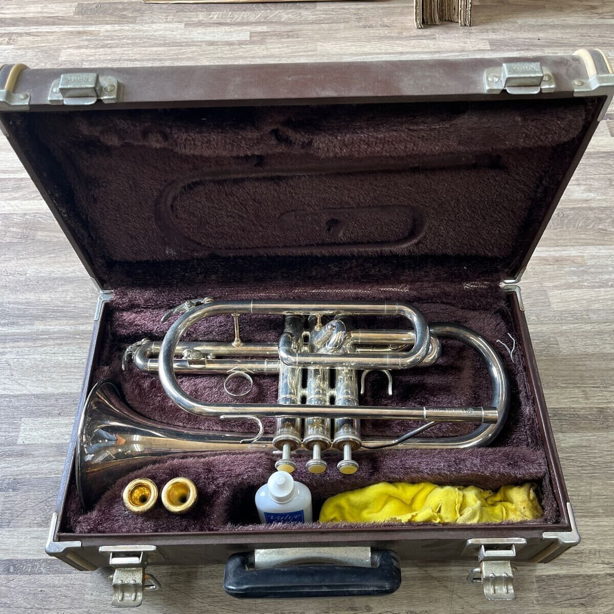 YAMAHA YCR-3330 Cornet Musical instrument with Mouthpiece Case 
