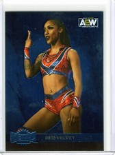 2022 AEW Metal Universe Blue Spectrum Red Velvet