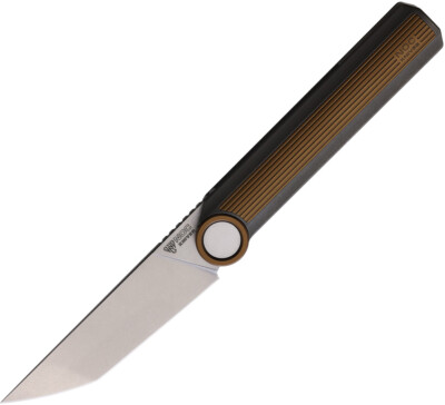New Stedemon NOC MT20 Framelock Brz Folding Pocket Knife MT20YLW