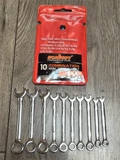 Horusdy Pro Tools 10pc SAE Midget / Mini Combination Wrench Set 5/32" to 7/16"