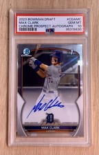 2023 Bowman Draft - Chrome Prospect Autographs Max Clark #CDA-MC (AU, RC)