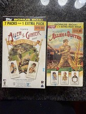 2007 & 2008 Topps Allen & Ginter Sealed Baseball Blaster Box - 8 Unopened Packs
