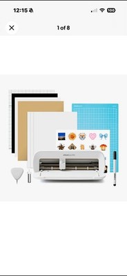 Cricut Joy Xtra Smart Cutting Machine Sticker Edition Bundle White 2011311 NEW
