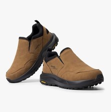 FitVille Men's Wide Hiking Shoes for Men Slip on Loafers Go Walking Shoes. US 12