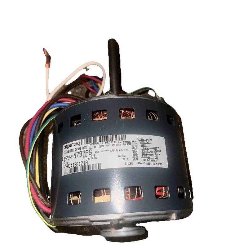 GENTEQ 1/3 HP 5KCP39LG BLOWER MOTOR  115V 1075 RPM 1PH