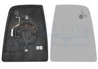 Spiegelglas AußEnspiegel Hagus VAN Wezel 1992836 Konvex Beheizbar FüR Ford V363