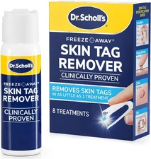 Dr. Scholl's Freeze Away Skin Tag Remover 8 Treatments Fast Shipping