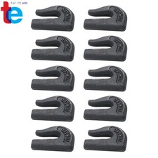 10 Pcs 6600lbs 5/16" Forged Chain Hooks G70 Weld On Grab Hooks for Trailer Truck