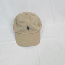 Polo Ralph Lauren Big Boys Tan 100 Cotton Classic Sports Baseball Cap Preppy