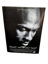 1995 Nike Michael Jordan Print Ad Would I Sti...