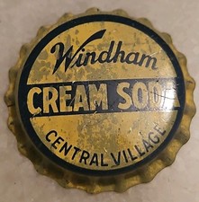 Vintage Windham Cream Soda Cork Lined Bottle Cap Crown Unused