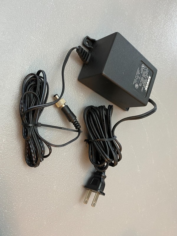 Shure PS40 OEM AC Adapter 15v Power Supply UC4, SC4, LX3, LX4, P4M, ULX