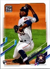 2021  Topps Enoli Paredes RC 569 Houston Astros