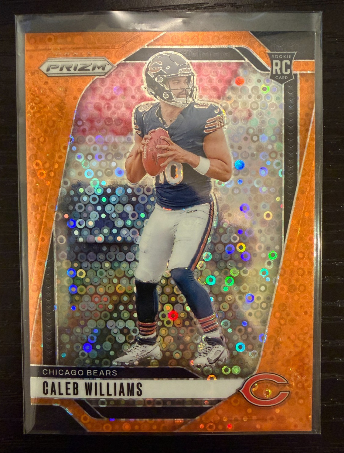 2024 Panini Prizm - Rookies Caleb Williams #301 Disco Prizm (RC)
