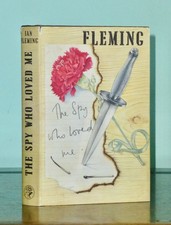 1st Print The Spy Who Loved Me Ian Fleming Jonathan Cape 1962 UK HB Moonraker