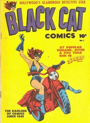 Black Cat Comics #1 Photocopy Comic Book