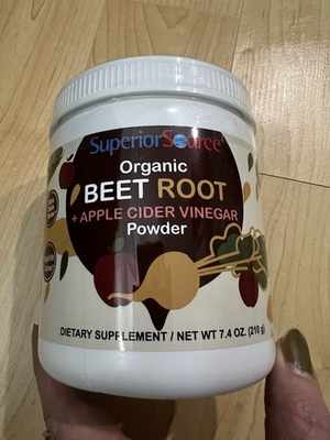 #ad Superior Source Organic Beet Root amp; Apple Cider Vinegar Powder 7.4oz Vegan Paleo $8.99