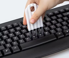 2Pcs Keyboard Brushes Multi-Function Computer Cleaning Brushes Soft Brush Corner