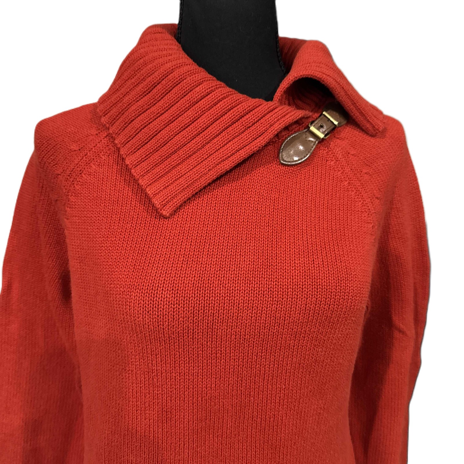 TALBOTS Petites Vintage Split Toggle Collar Sweat… - image 3