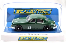 SCALEXTRIC Slot Car 1:32 JAGUAR MKI Mike Hawthorne C4506 C4506T DPR Lights