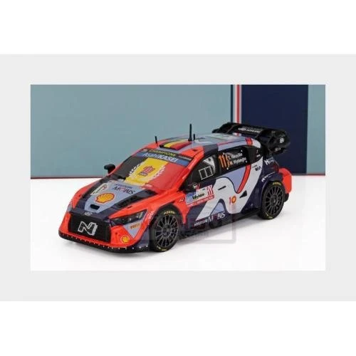 1:43 IXO Hyundai I20 #Rally1 Rally Japan 2024 #11 Neuville Wydaeghe RAM967.22 - Immagine 2 di 2