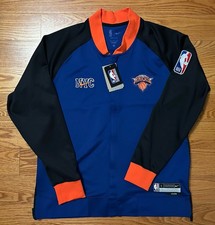 NWT Mens Nike New York Knicks City Edition Showtime Full-Zip Warmup Jacket L