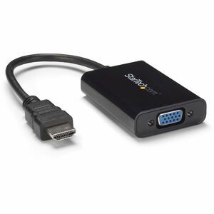 Startech Hdmi To Vga Video Adapter Converter With Audio for Desktop Pc / Laptop