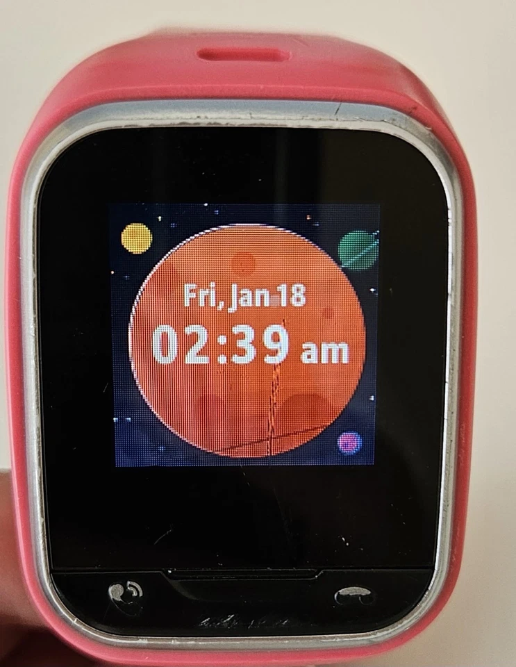 LG Red Gizmo Gadget VC200 Touchscreen GPS Smartwatch! (READ DESCRIPTION!) - Image 3 of 4