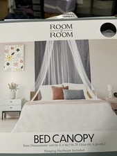 Bed Canopy w/ hardware. New. Princess, Fairytale , Whimsical.