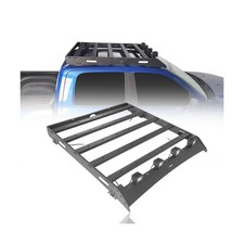Ram 1500 rack basket Roof Cargo Rack Black Steel 330 lb Carrying Capacity w/L...