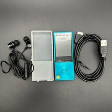 Sony NW-A26 Tested Working Digital Music Player Viridian Blue 32GB Hi-Res