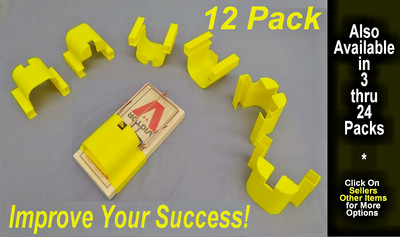 Rat Trap Hood Cover for Victor 7-1/2 x 3-1/2 (7.5 x 3.5) Traps 12 Pack RH