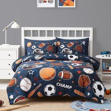 Full Kids Comforter Set - 7 Pieces Full Bedding Sets for Boys Teen, Glow in T...