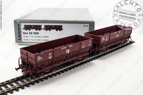 Ls Models 32085 Satz Von 2 Waggons Transport Mineralien Typ Fal " Cockerill | Zustand: Neu